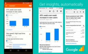 La App de Google Analytics ofrece ahora informes automáticos inteligentes